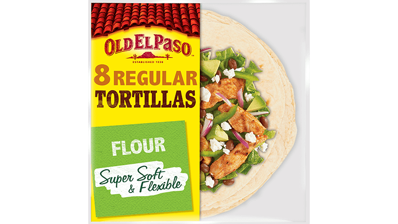 8 REGULAR FLOUR TORTILLAS